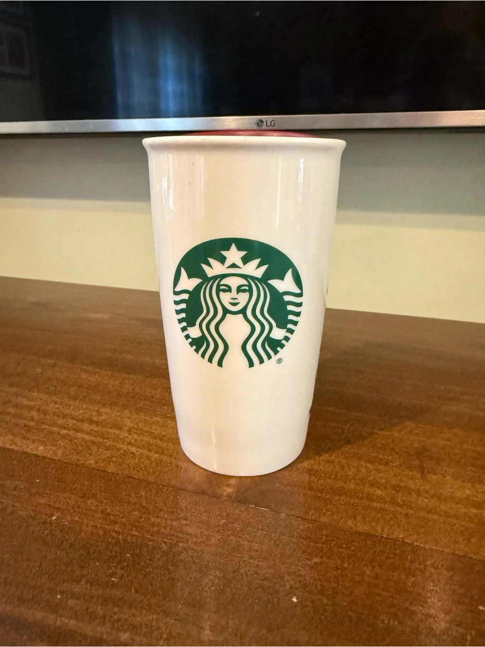 Disney Hollywood Studios Starbucks Ceramic Tumbler
